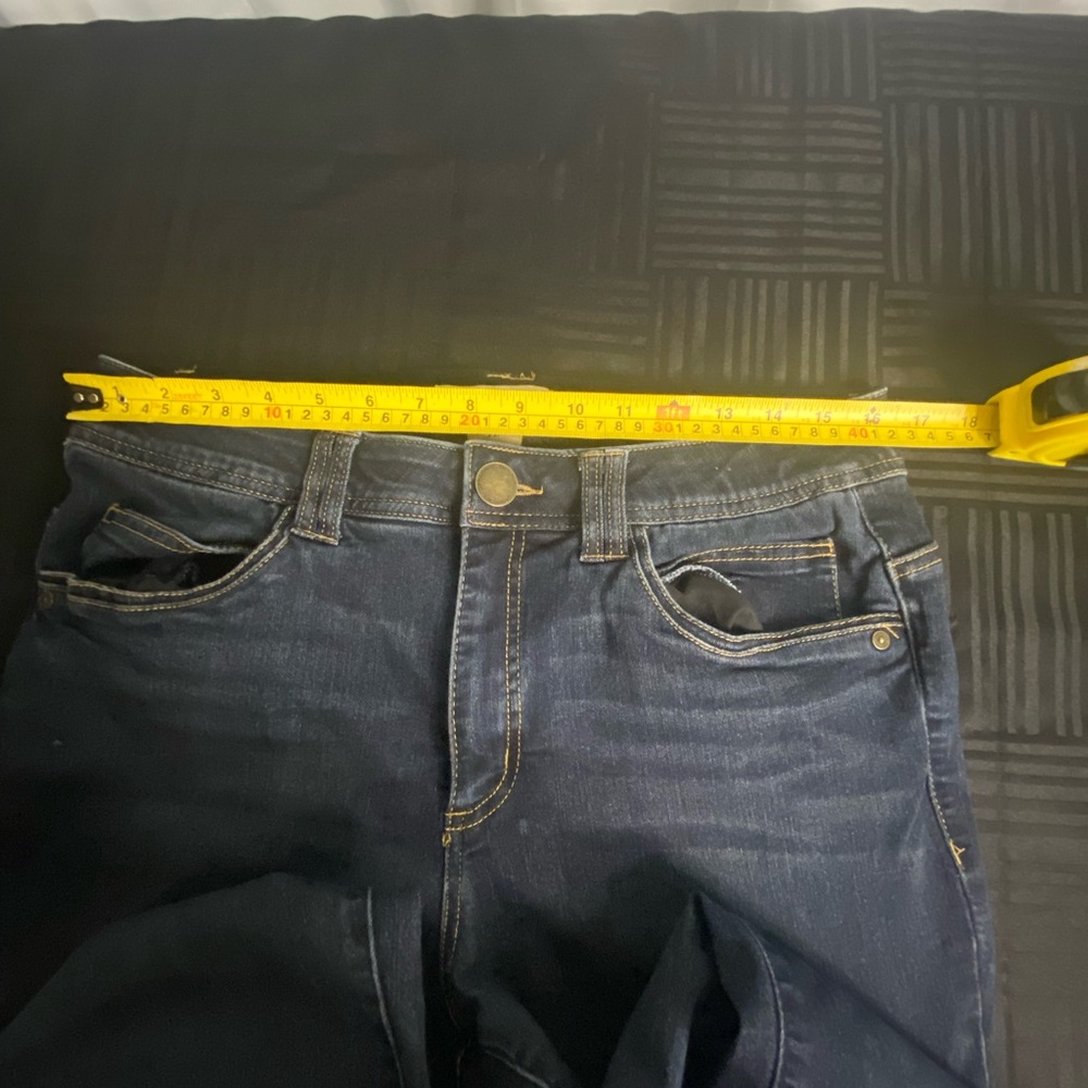 Democracy Blue Denim Jeans AB technology size 12 boot cut - Picture 6 of 7
